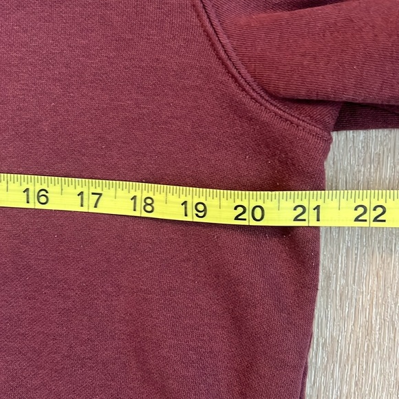 Columbia - Women’s L hoodie, burgundy with orange details. Good condition! - Picture 8 of 14